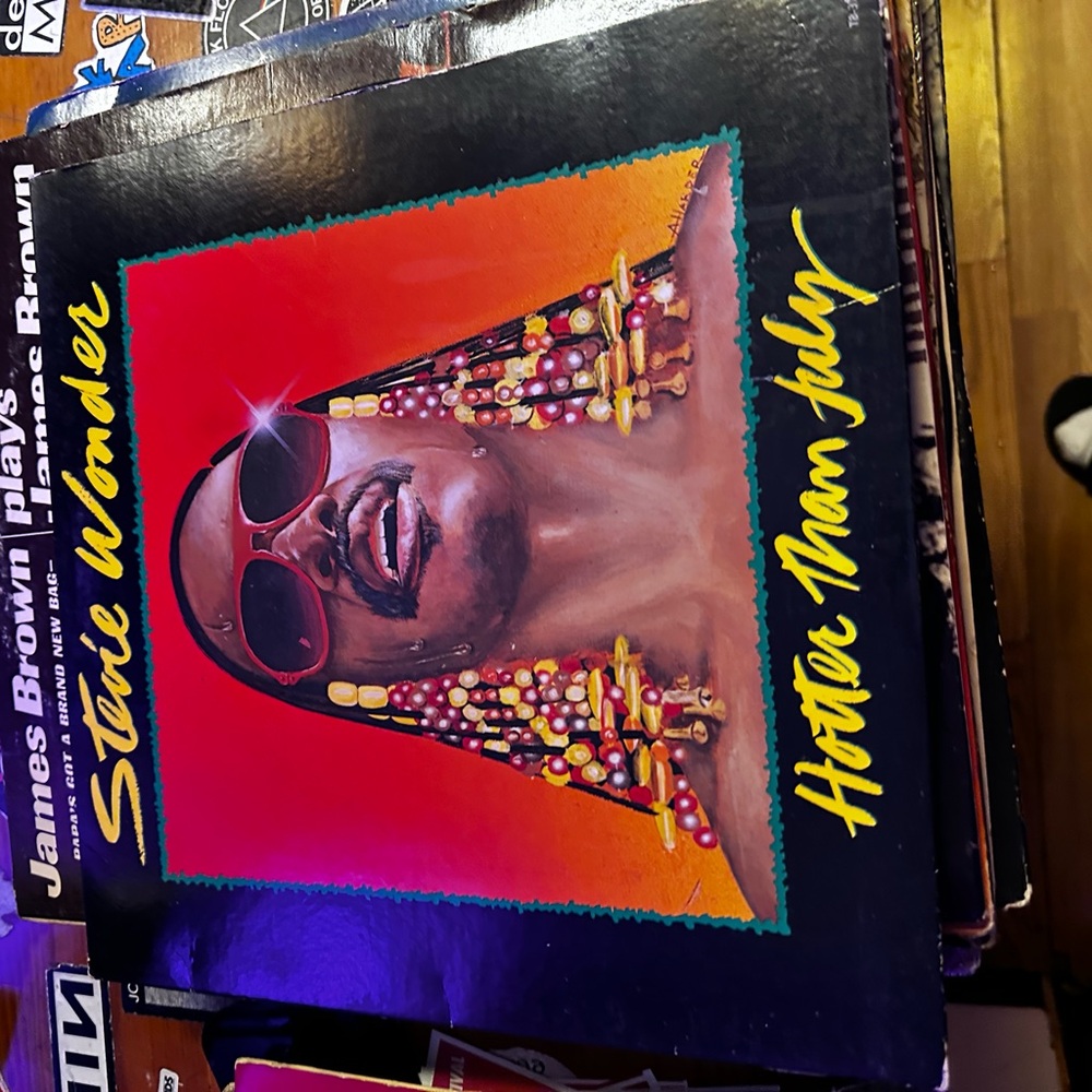 Stevie Wonder - Hotter Than July Vinyl Record